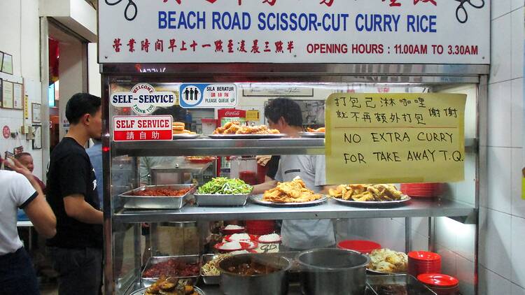 Beach Road Scissor-Cut Curry Rice