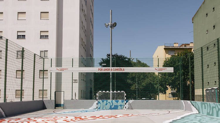 Campo de futebol de São Domingos de Benfica Campo de futebol de São Domingos de Benfica