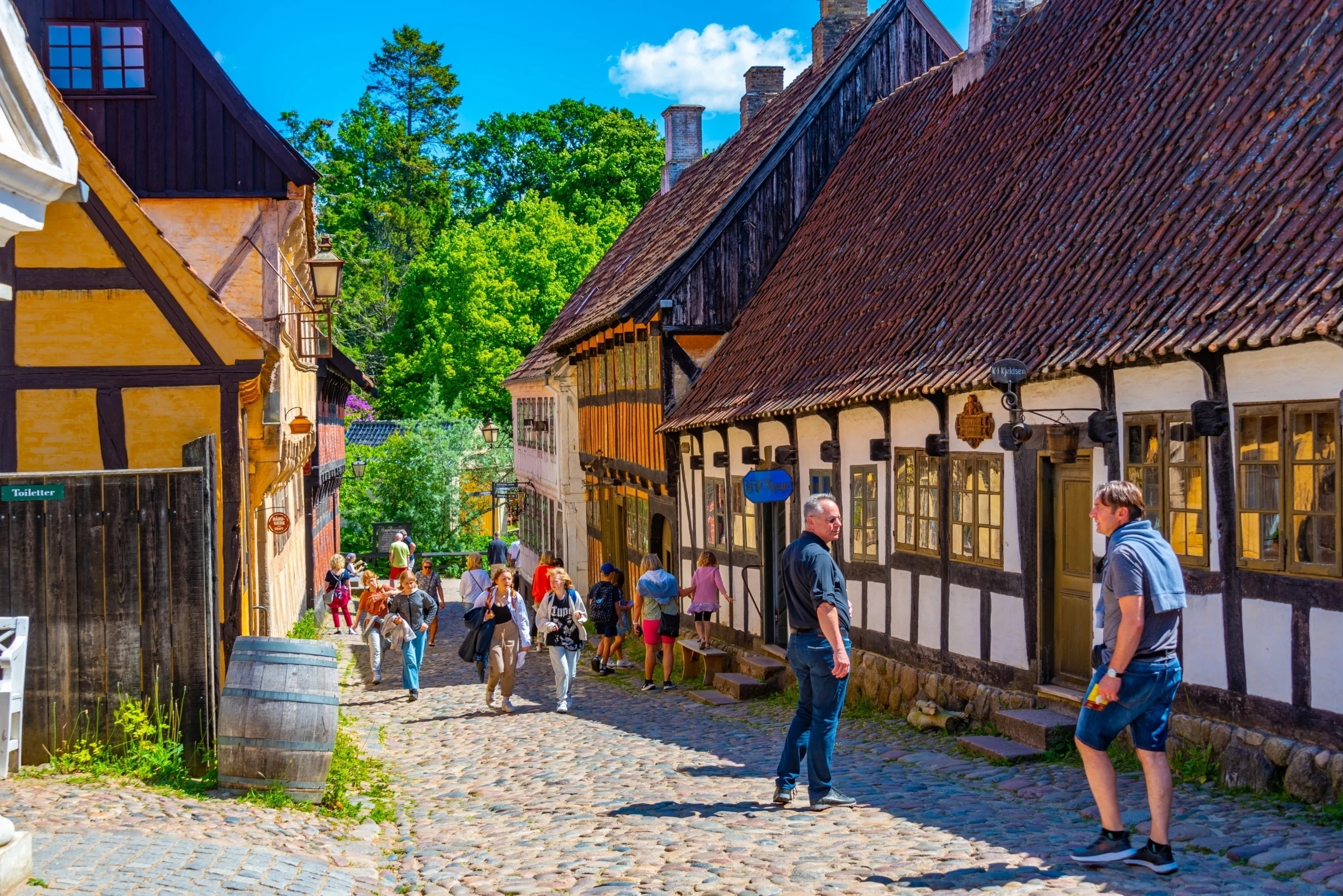 Den Gamle By in Aarhus, Denmark