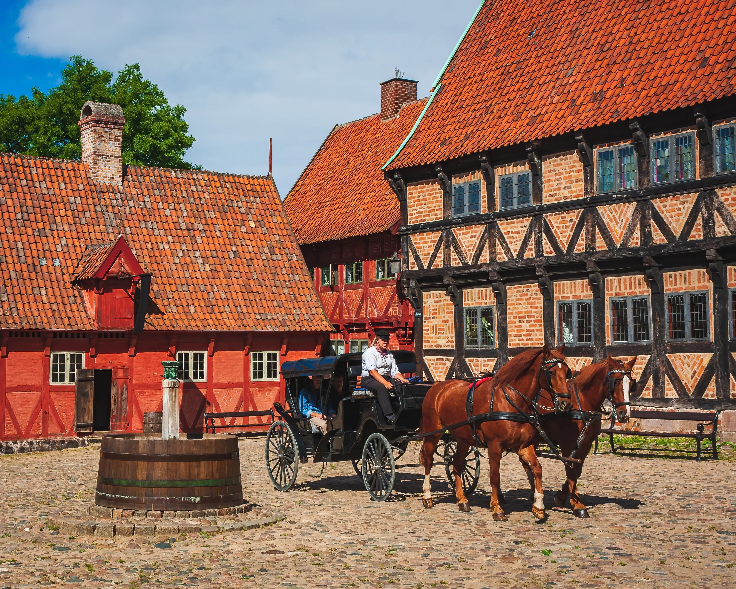 Den Gamle By in Aarhus, Denmark