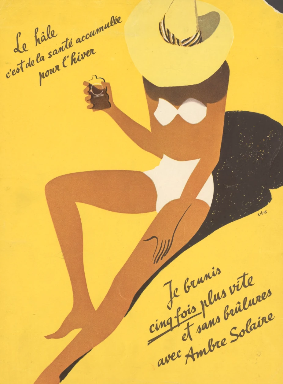Herbert Berthold Libiszewski. Ambre Solaire. Huile solaire. 1937 &copy; ADAGP, Paris 2026