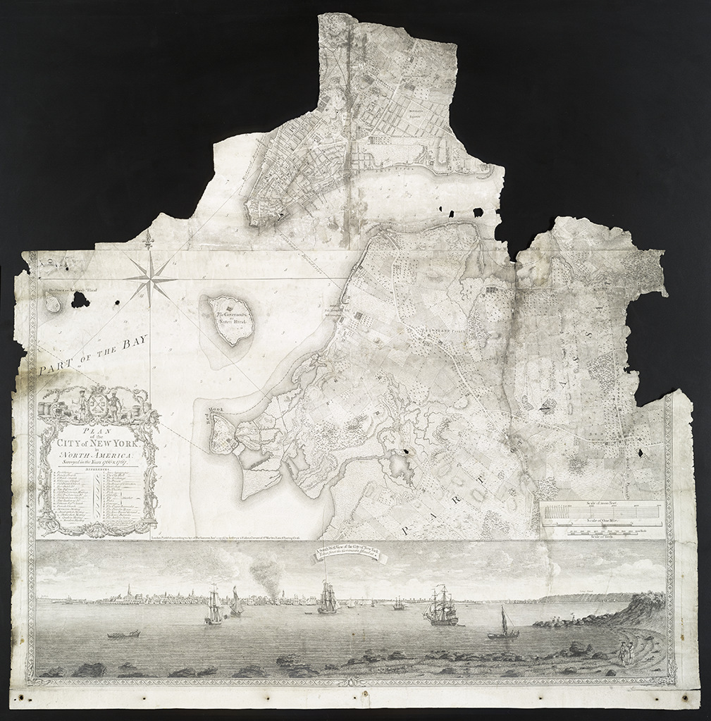Plan of the City of New York in North America: Surveyed in the Years 1766 & 1767