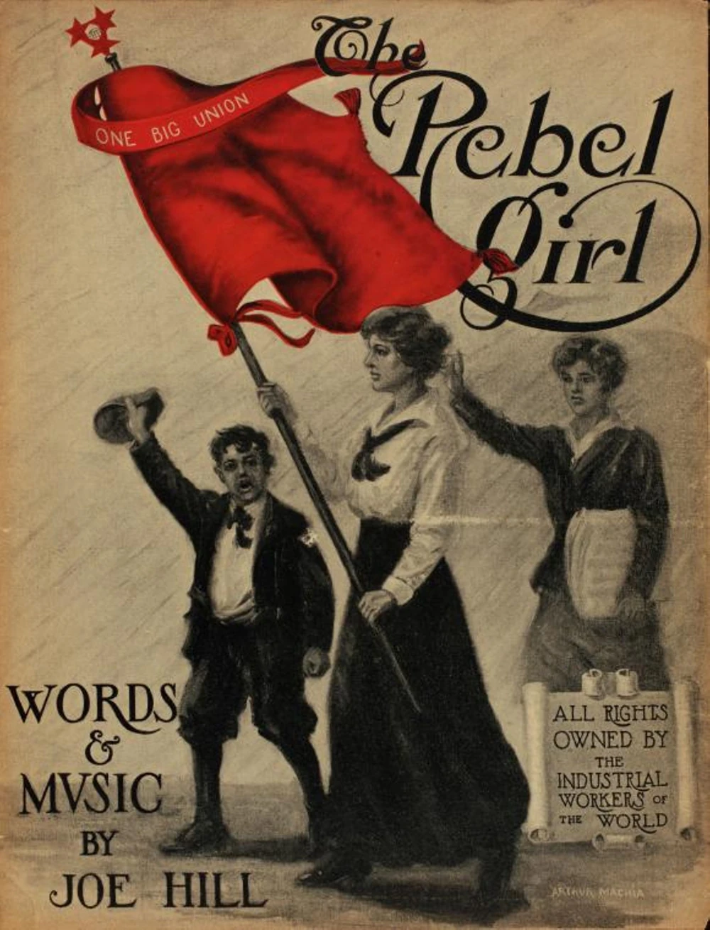 Sheet music for &ldquo;The Rebel Girl&rdquo;