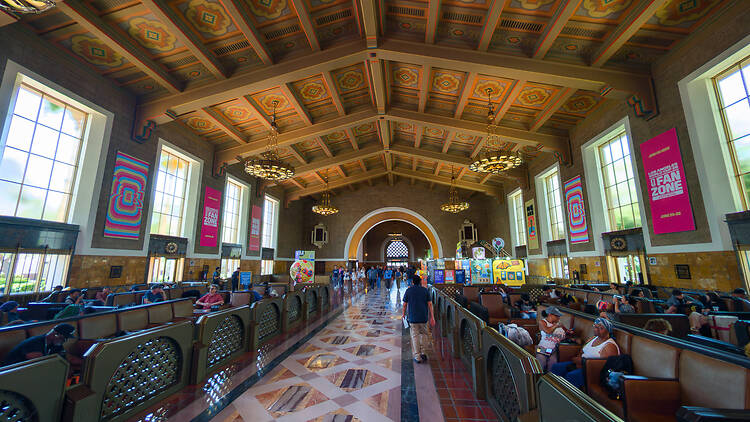 I took a $1.75 bus to L.A.’s World Cup opener. Here’s how it went.