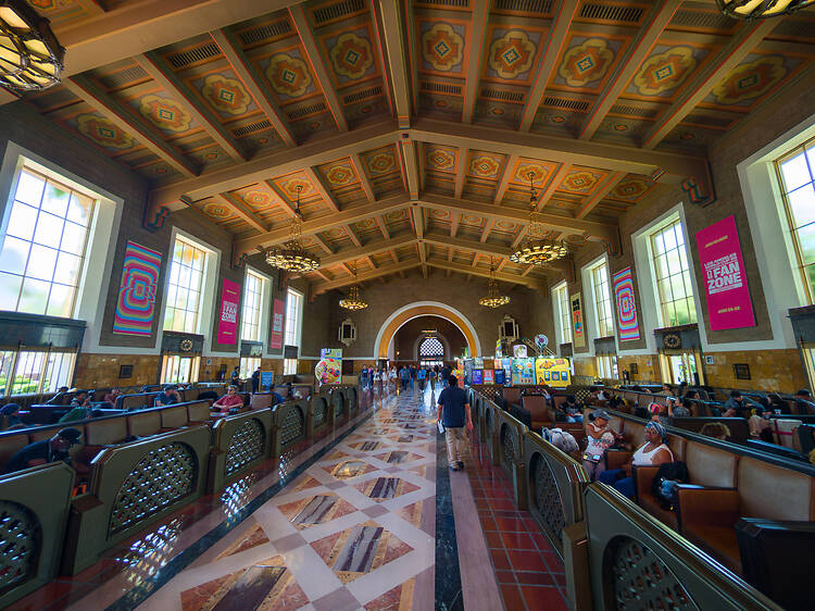 I took a $1.75 bus to L.A.’s World Cup opener. Here’s how it went.