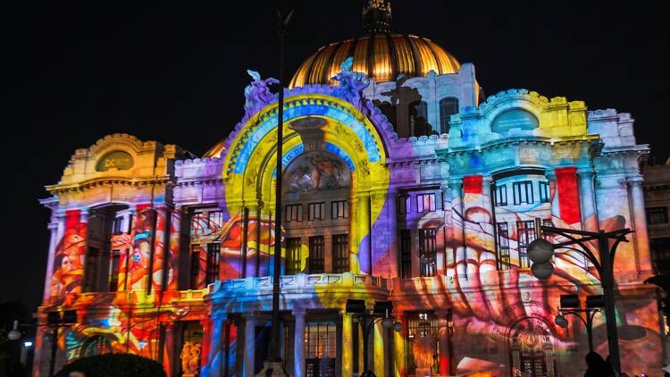 Proyección de videomapping gratis Proyección de videomapping gratis