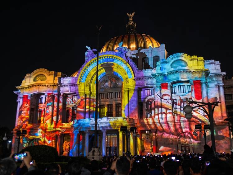 Memoria Luminosa IV en Bellas Artes