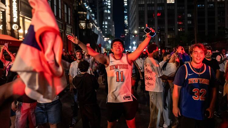 New York Knicks fans New York Knicks fans