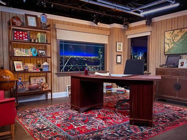 The desk from 'The Late Show' will soon be on display at this Chicago museum