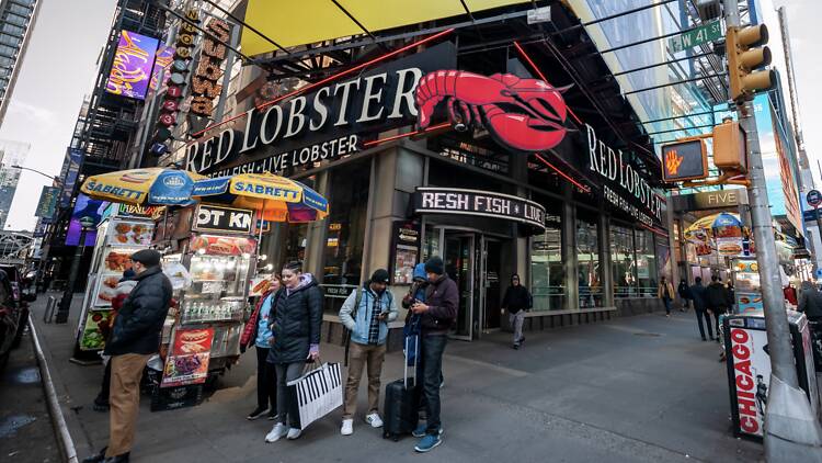 Red Lobster in Times Square Red Lobster in Times Square