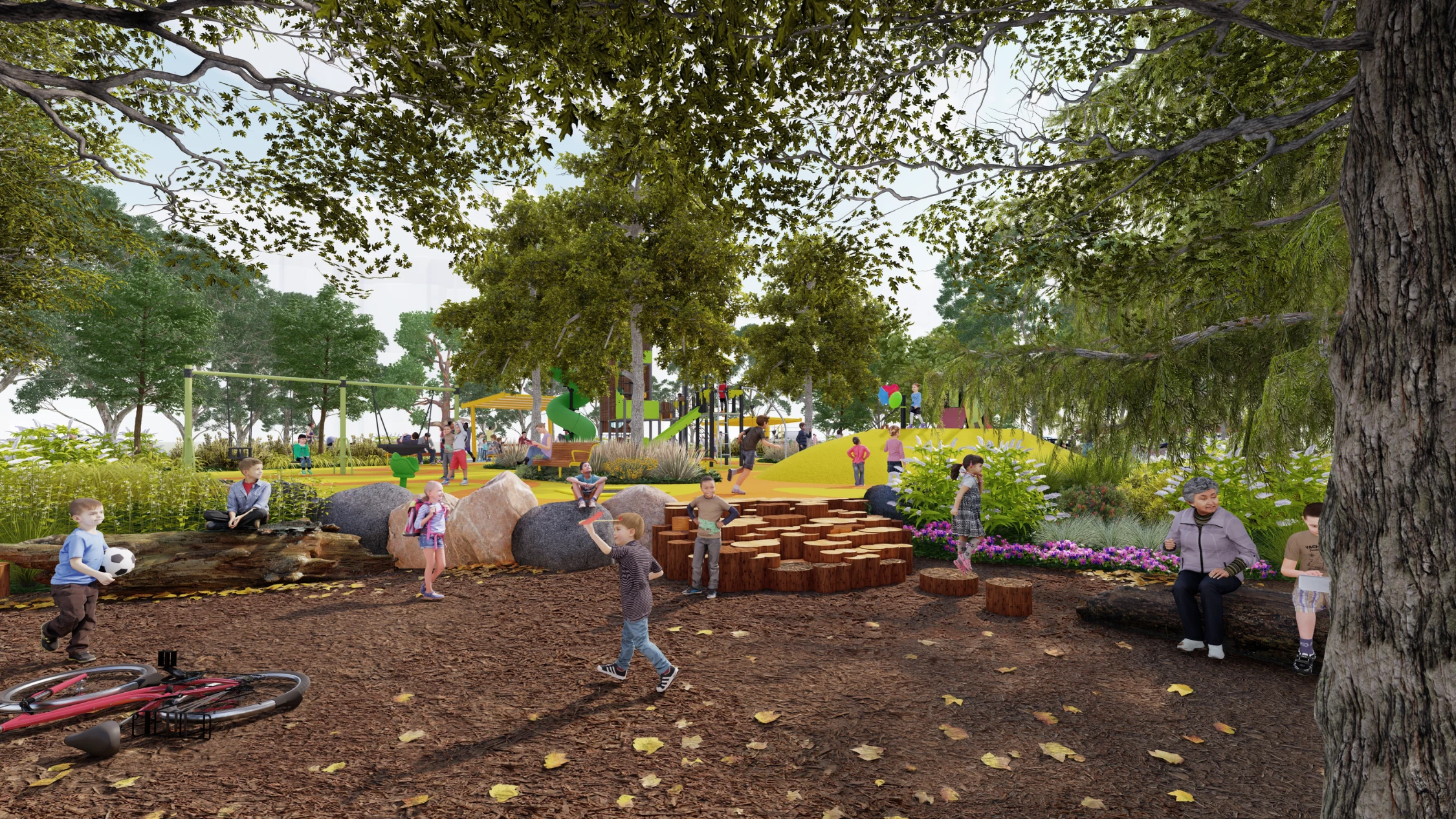 new park in Flemington render