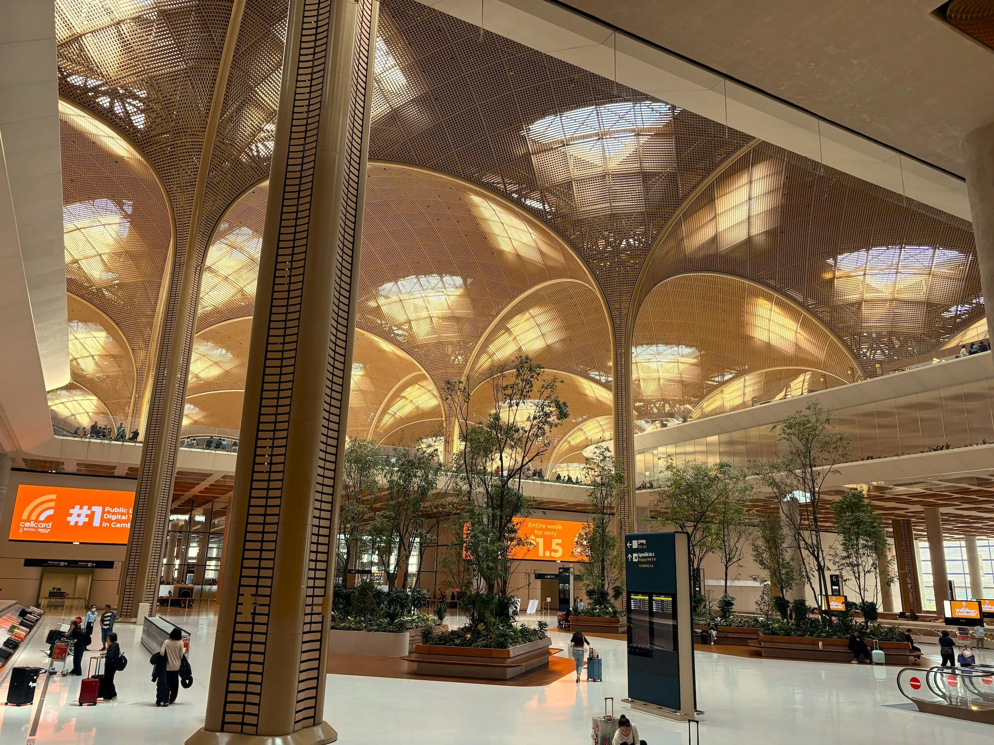 Techo International Airport in Phnom Penh, Cambodia