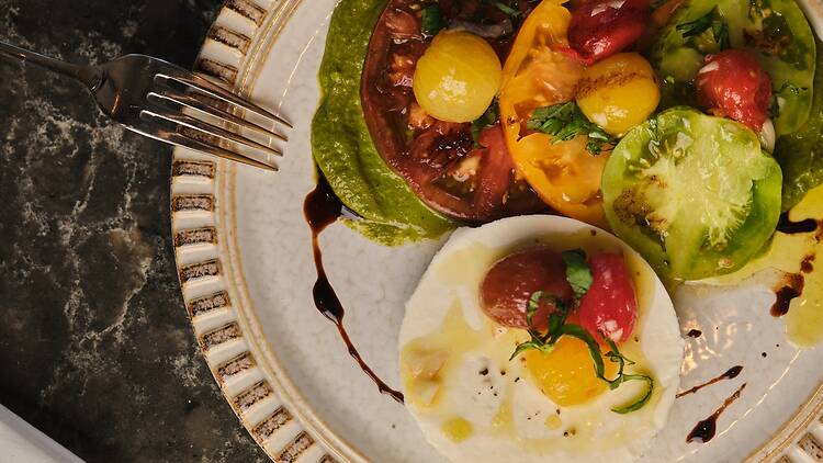 Burrata from Buccan