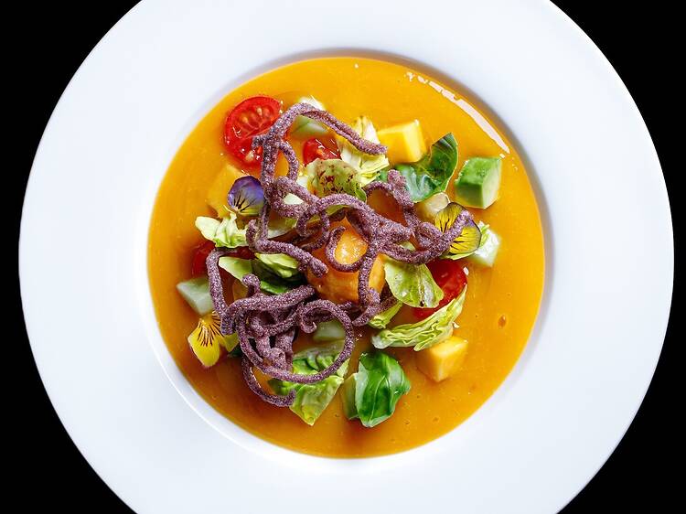 On a goûté le premier menu gastronomique glacé