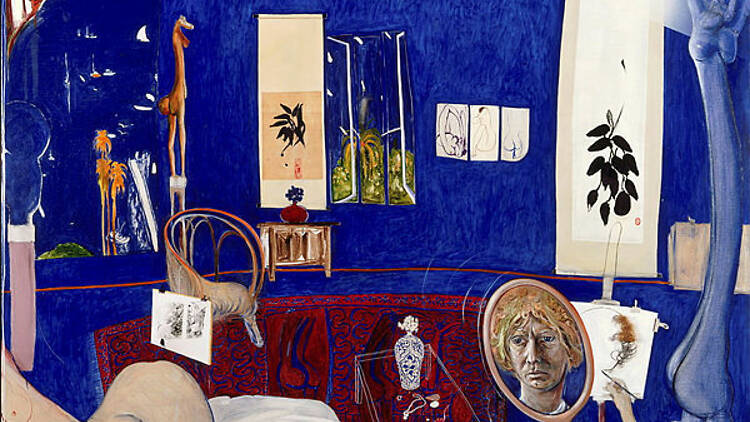 Brett Whiteley 'Self-portrait in the studio' 