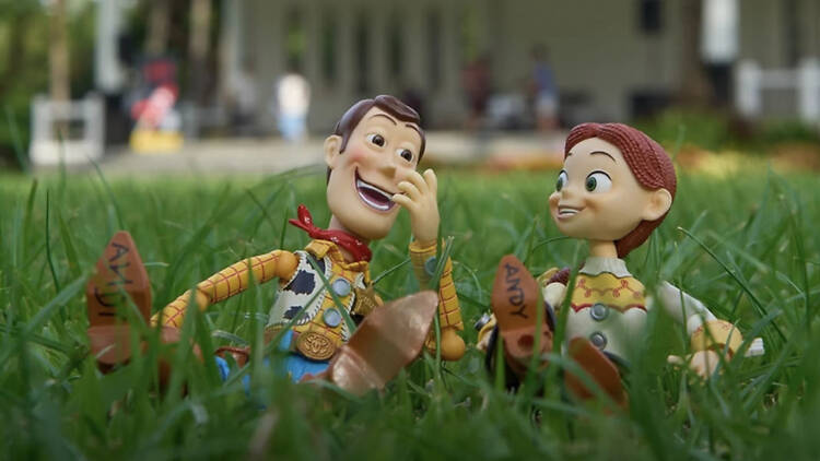 Shrink yourself to toy-size at CentralWorld's free Toy Story pop-up Shrink yourself to toy-size at CentralWorld's free Toy Story pop-up