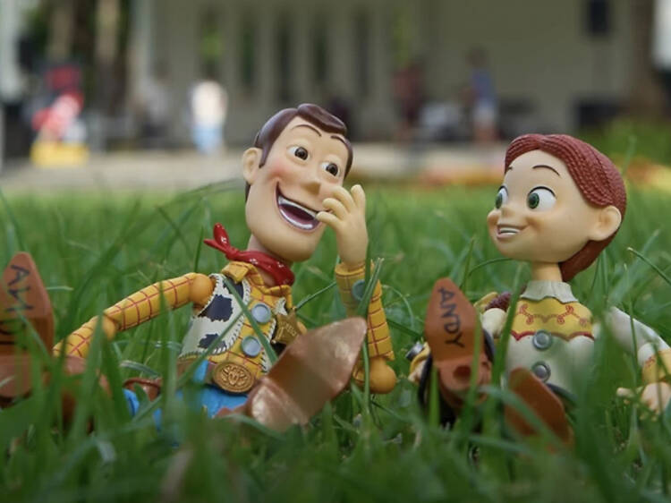 Shrink yourself to toy-size at CentralWorld's free Toy Story pop-up Shrink yourself to toy-size at CentralWorld's free Toy Story pop-up