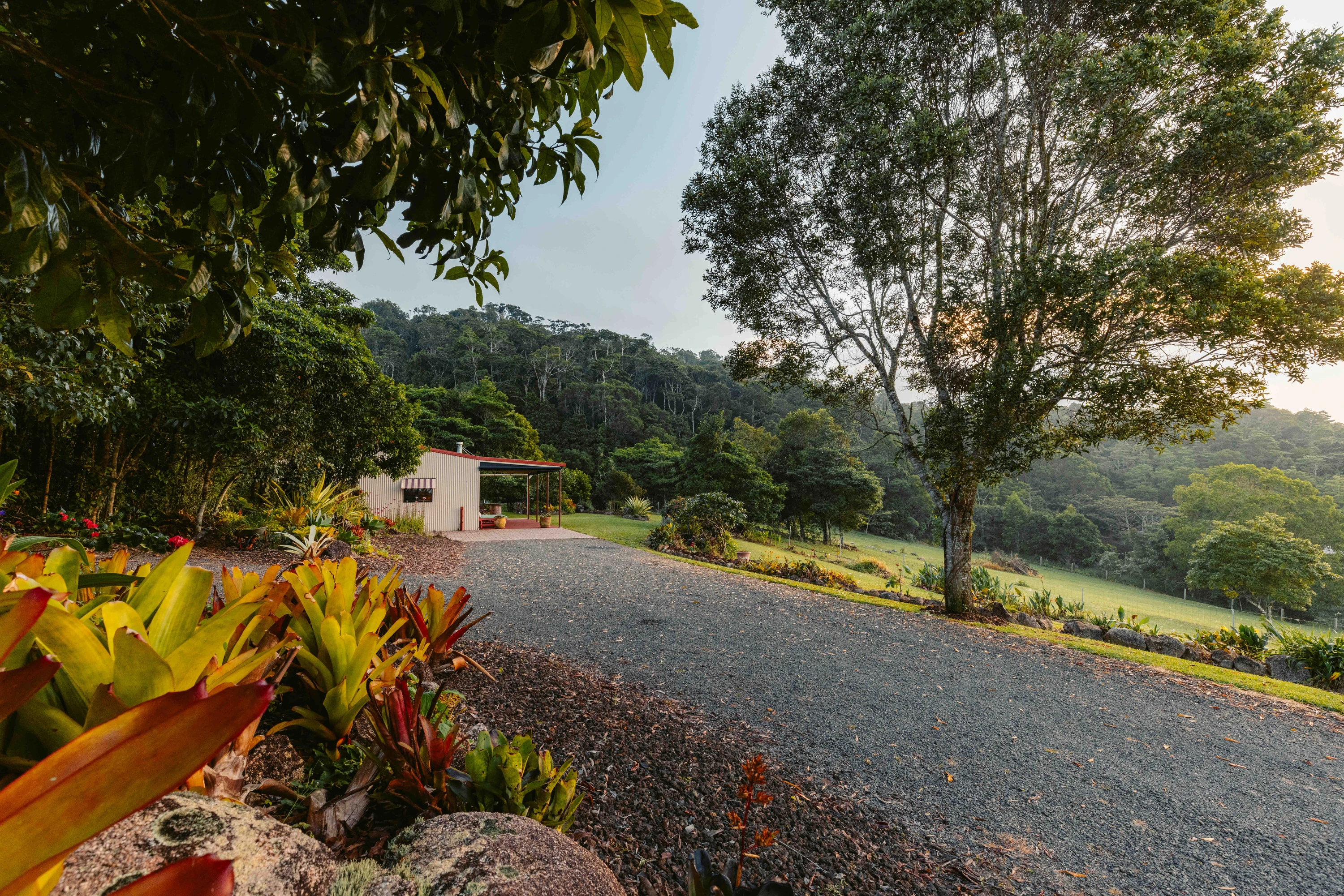entrance to Rocky Top Retreat 