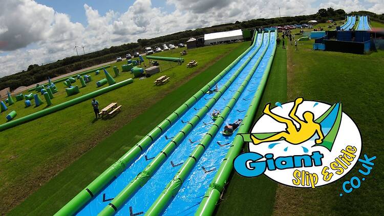 Giant Slip and Slide Cornwall Giant Slip and Slide Cornwall