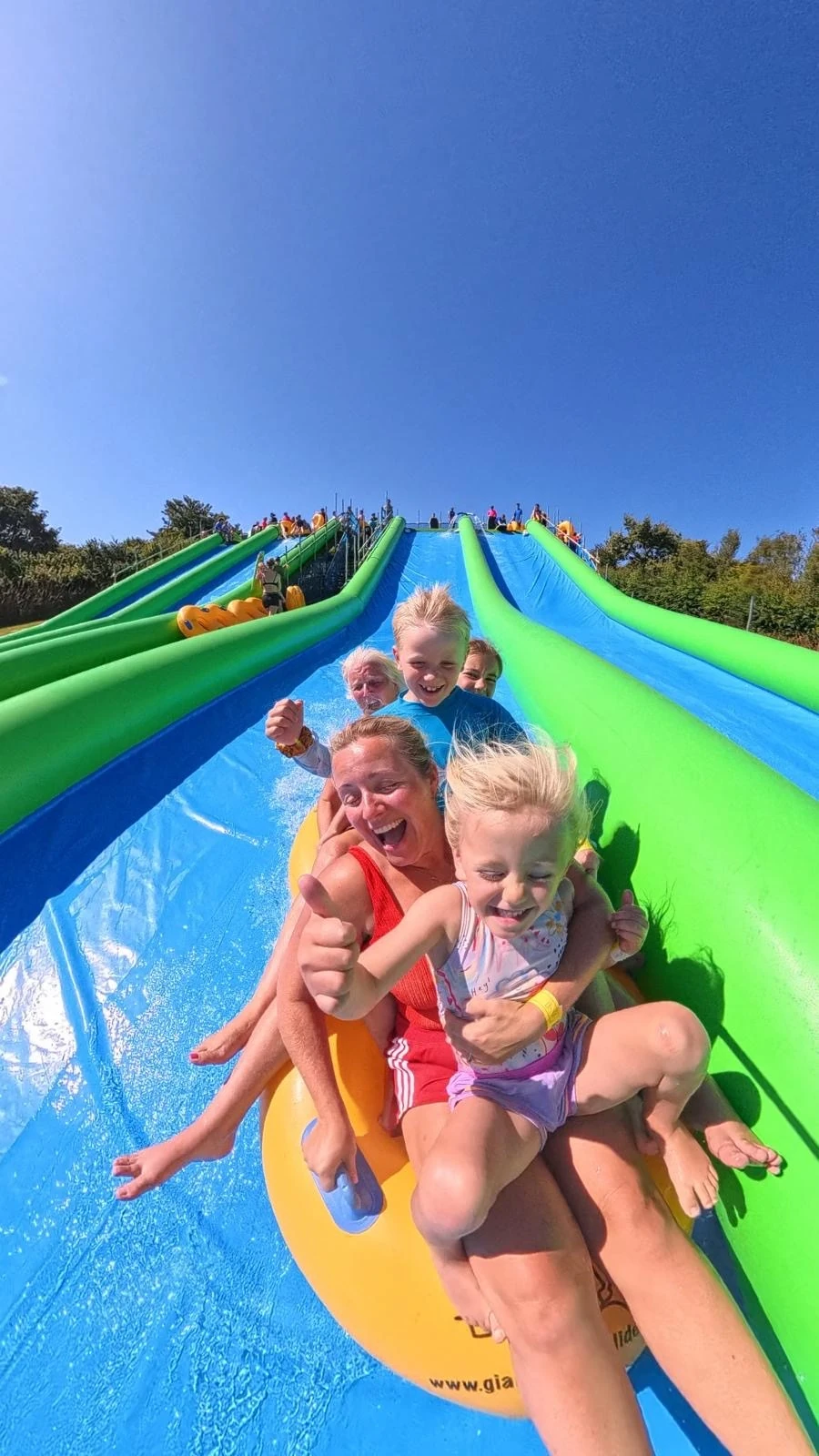 Giant Slip and Slide, Cornwall