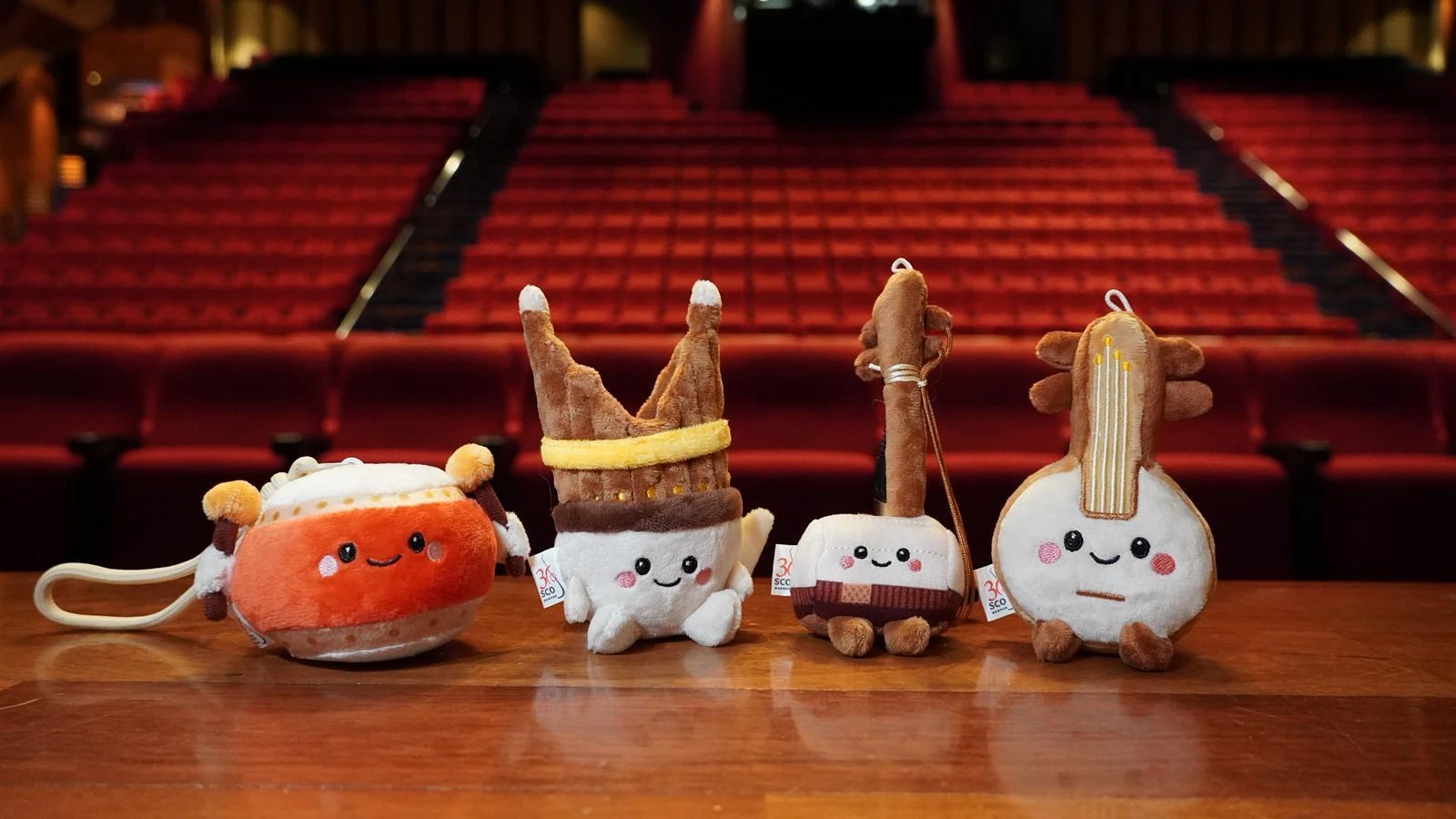 SCO's plushie set, titled &lsquo;Little Treble Makers&rsquo;