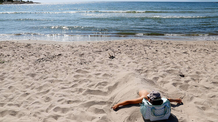 Most beautiful beach: Degersand Most beautiful beach: Degersand