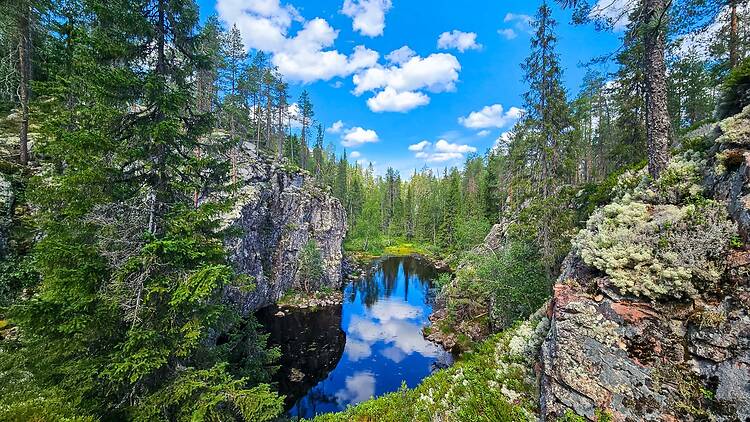 Most cinematic national park: Hiidenportti Most cinematic national park: Hiidenportti