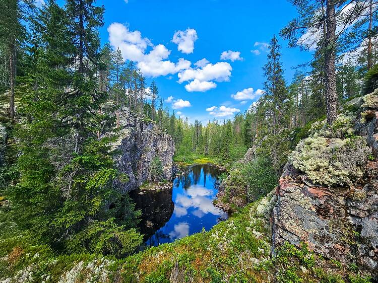 Most cinematic national park: Hiidenportti Most cinematic national park: Hiidenportti