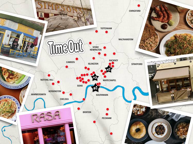 Mapped: Time Out’s 50 best restaurants in London in 2026