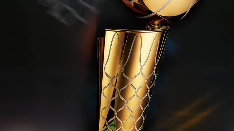 The Larry O'Brien trophy. The Larry O'Brien trophy.