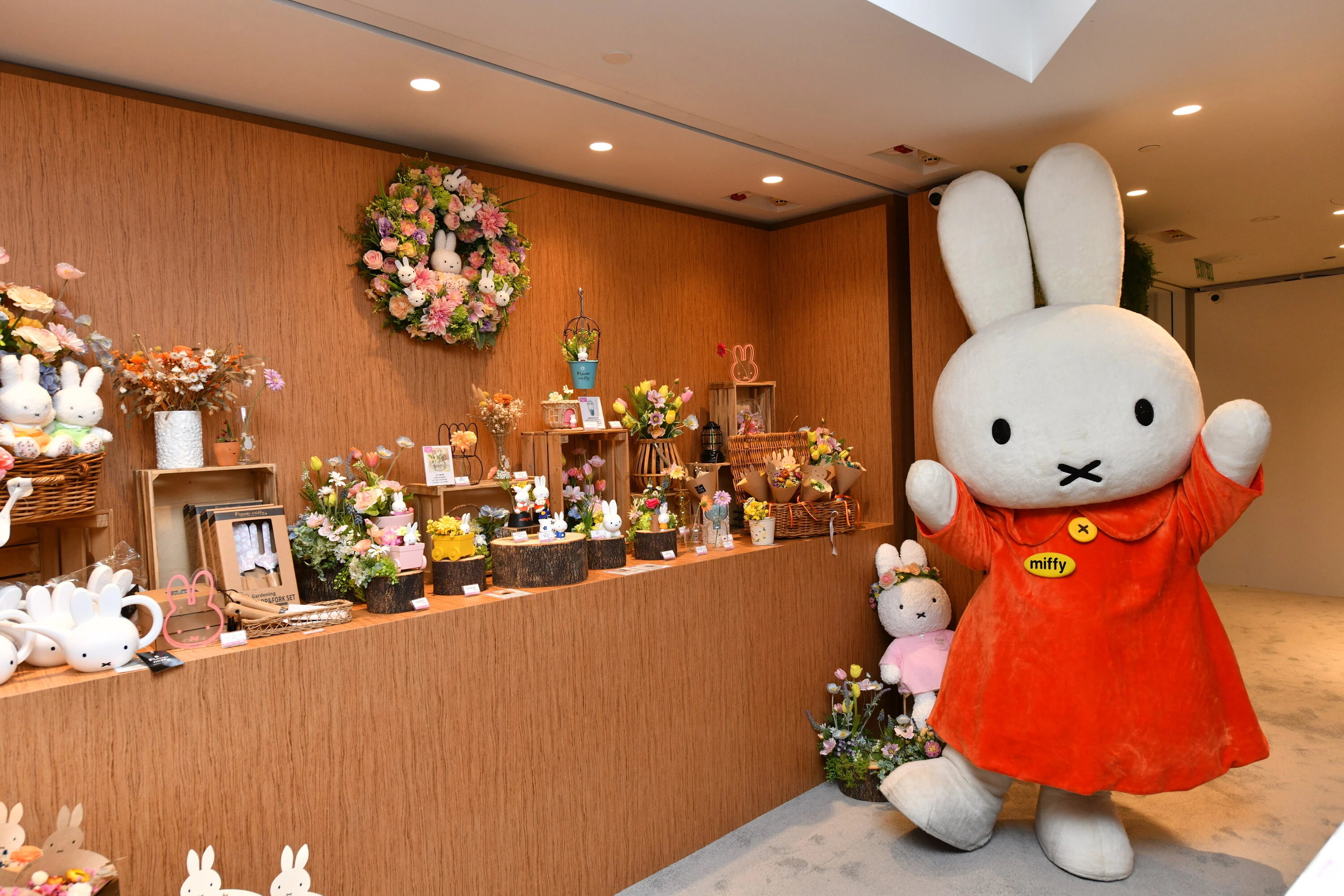 Flower Miffy Hong Kong pop-up shop