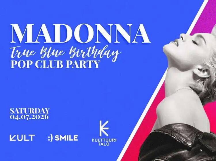 4.7. Kult Live: Madonna Club Night, Kulttuuritalo 4.7. Kult Live: Madonna Club Night, Kulttuuritalo