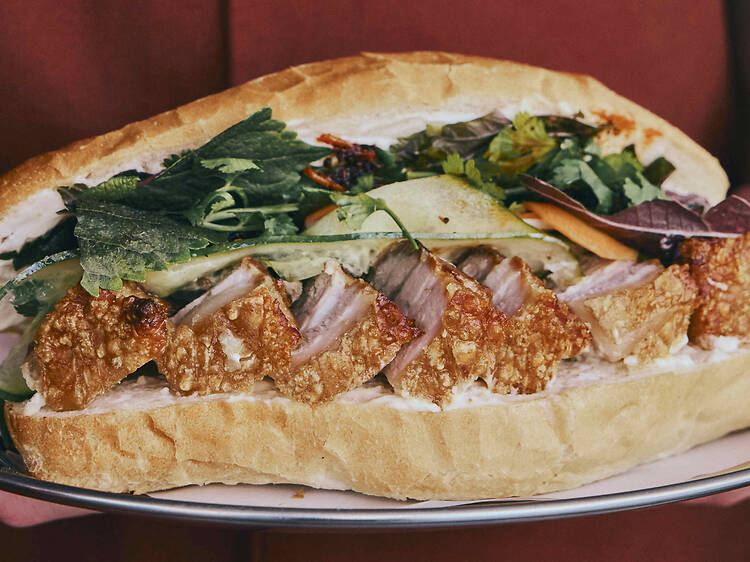 Ca Phe Mai Banh mi at Ca Phe Mai