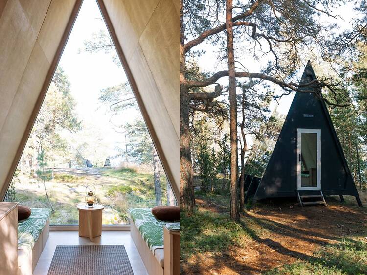 Ulkona. Perillä. Nolla Cabin, Tvijälp, Espoo Ulkona. Perillä. Nolla Cabin, Tvijälp, Espoo