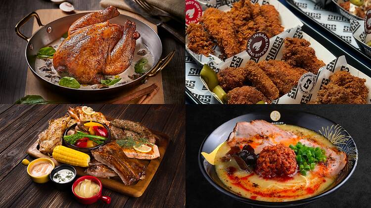 Poulet, SIDES, BREWGRILLZ, Ramen Keisuke Tonkotsu King Four Seasons Poulet, SIDES, BREWGRILLZ, Ramen Keisuke Tonkotsu King Four Seasons