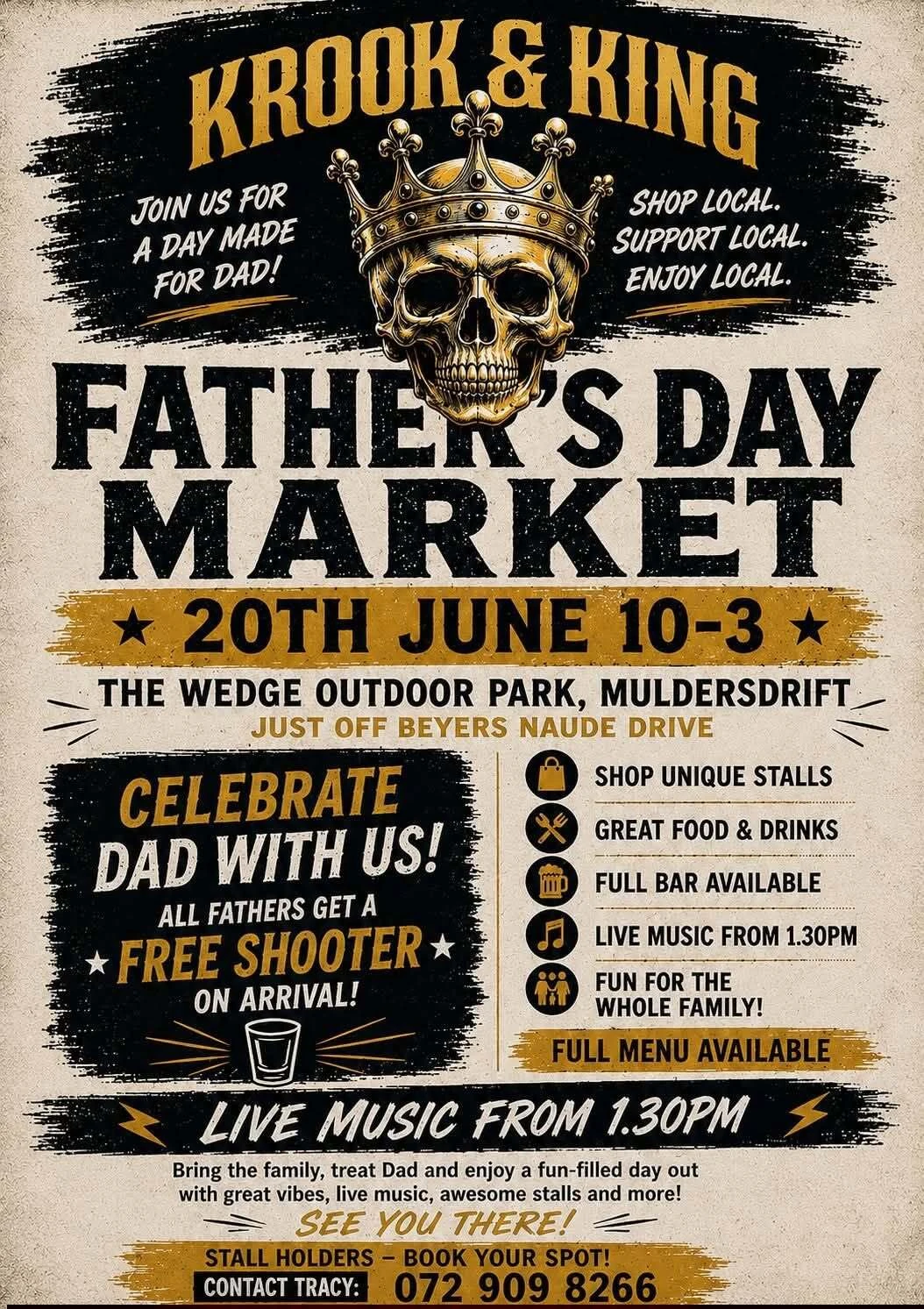 Krook & King Father's Day Market 