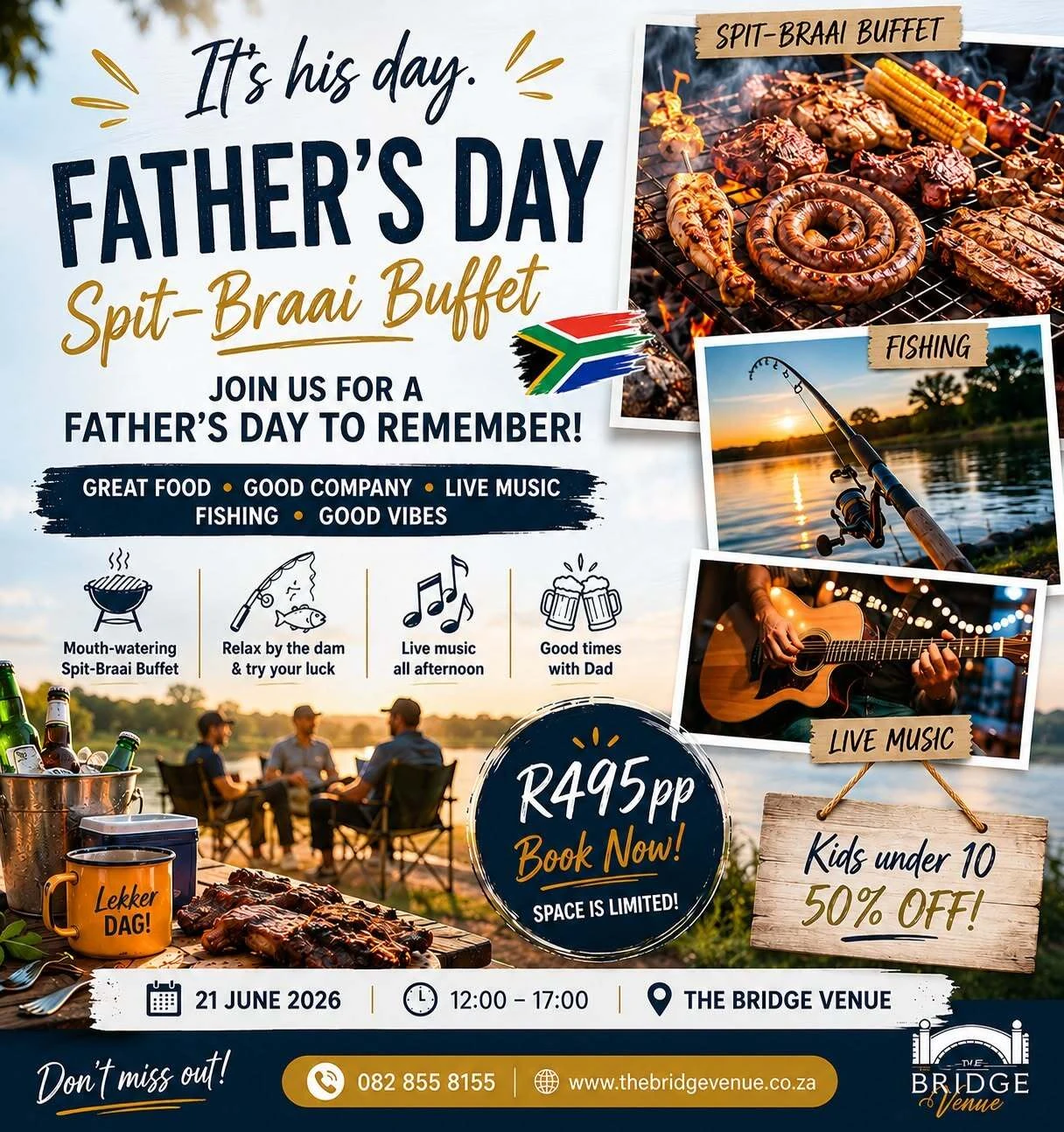 Father's Day Spit Braai at The Bridge Venue 