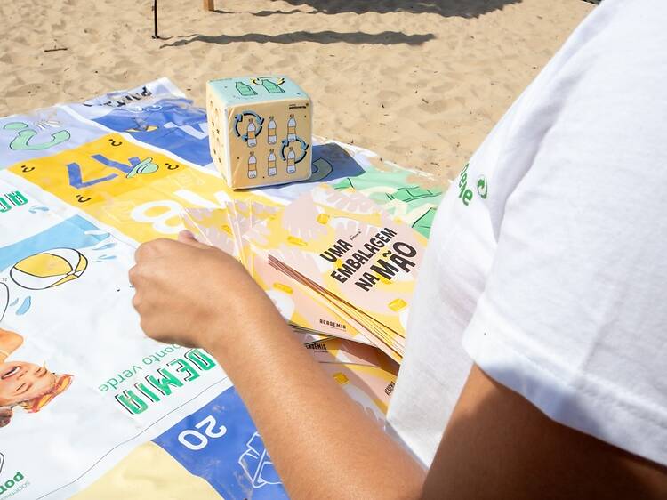 Academia Ponto Verde regressa às praias para ensinar os mais novos a reciclar embalagens