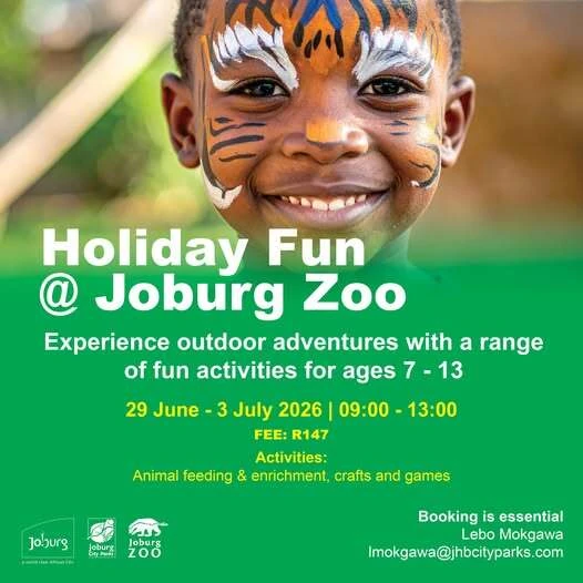 Joburg Zoo&rsquo;s holiday programme