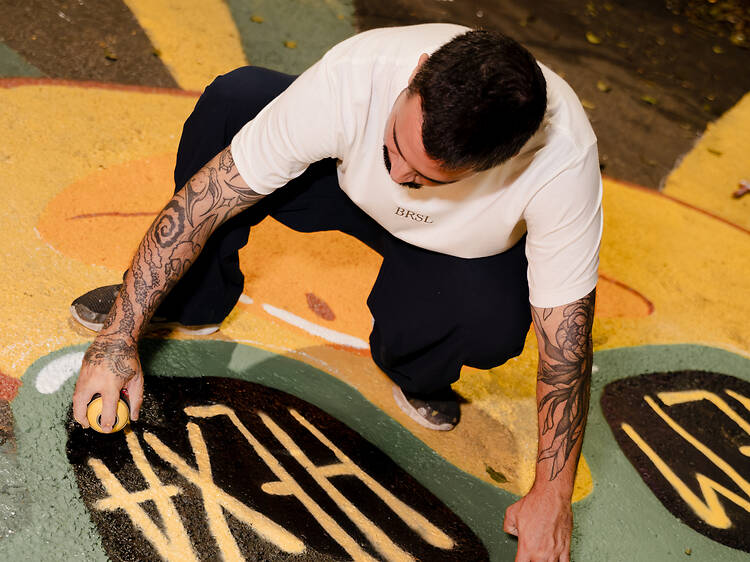 Ipanema mais colorida: Rua Garcia d’Ávila recebe pintura para a Copa Ipanema mais colorida: Rua Garcia d’Ávila recebe pintura para a Copa
