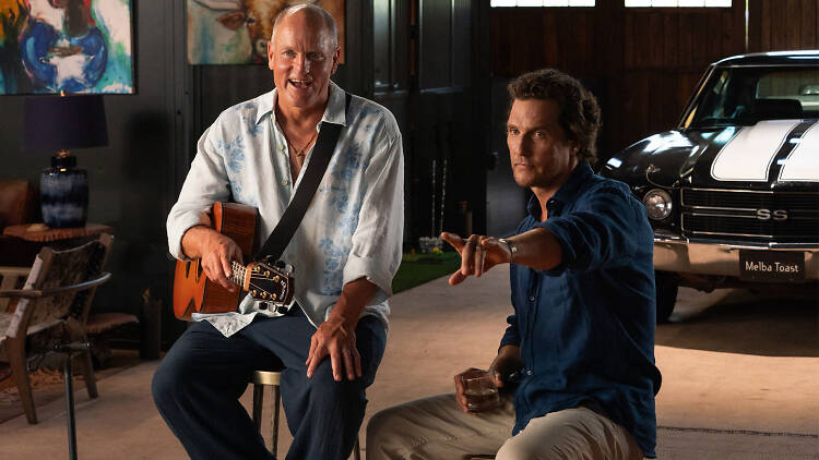 Woody Harrelson and Matthew McConaughey star in and executive produce “Brothers" Woody Harrelson and Matthew McConaughey in “Brothers"