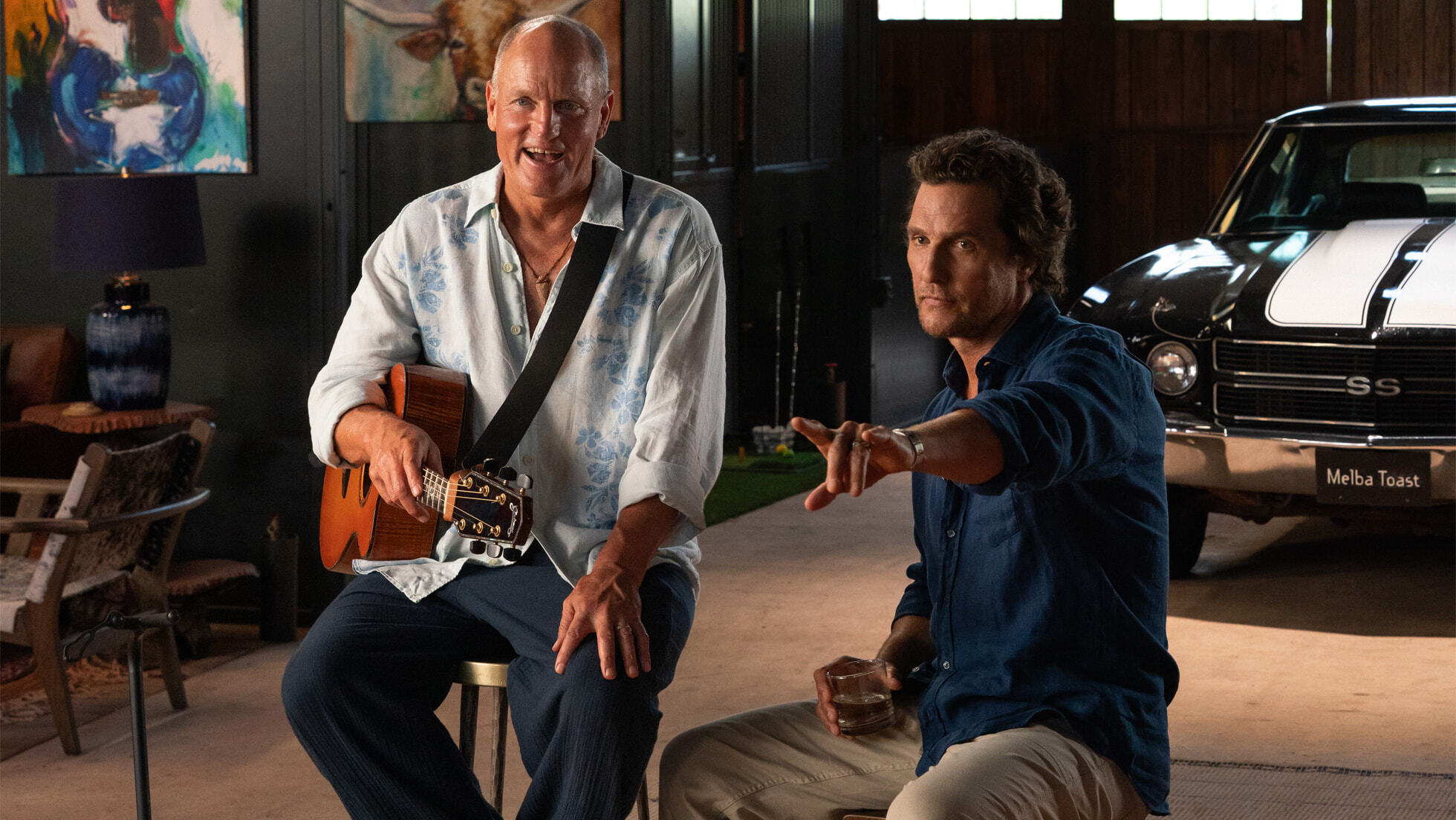 Matthew McConaughey and Woody Harrelson are playing themselves in an upcoming comedy TV series