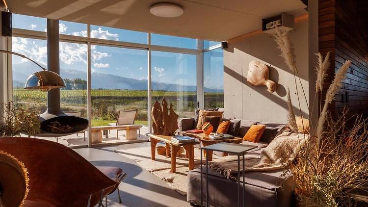 Casa de Uco Vineyards & Wine Resort: dormir donde la arquitectura se encuentra con la cordillera