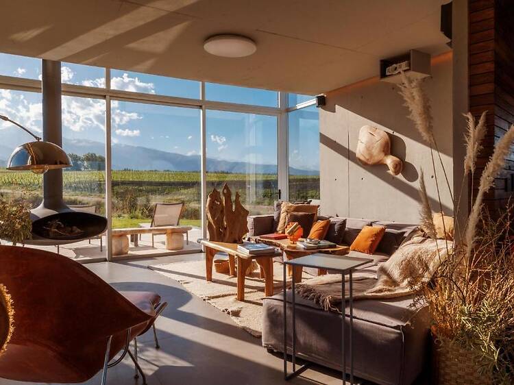 Casa de Uco Vineyards & Wine Resort: dormir donde la arquitectura se encuentra con la cordillera