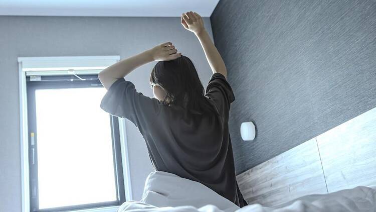 超・ぐっすりパジャマで快眠する。