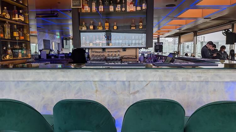 For drinks with a view: Skye Bar & Lounge For drinks with a view: Skye Bar & Lounge