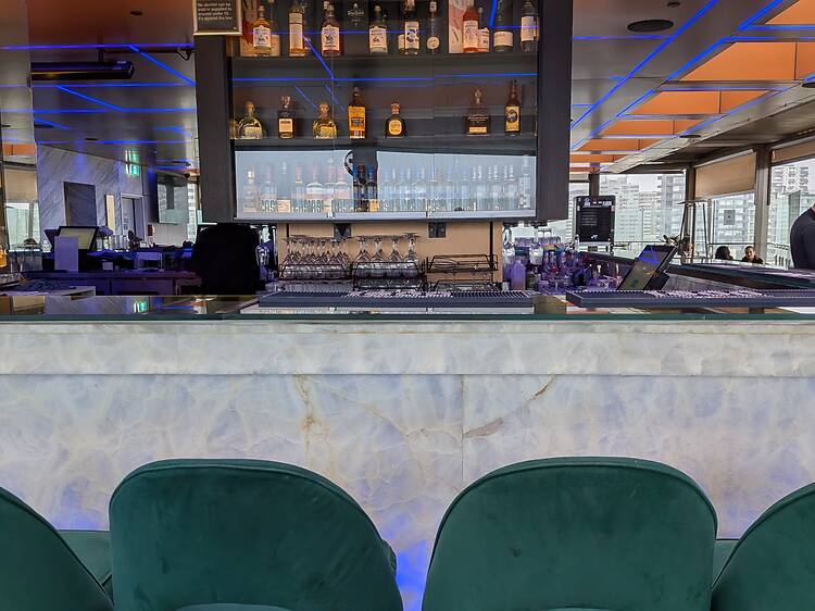 For drinks with a view: Skye Bar & Lounge For drinks with a view: Skye Bar & Lounge