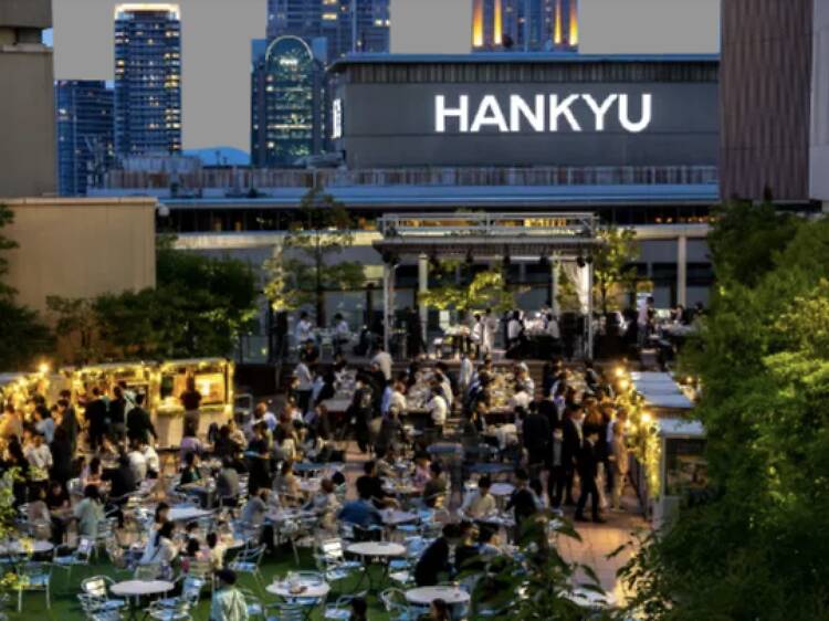 Umeda Hankyu Beer Garden