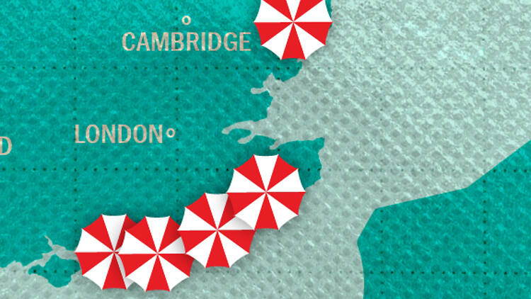 Mapped: the 5 best beaches near London in 2026