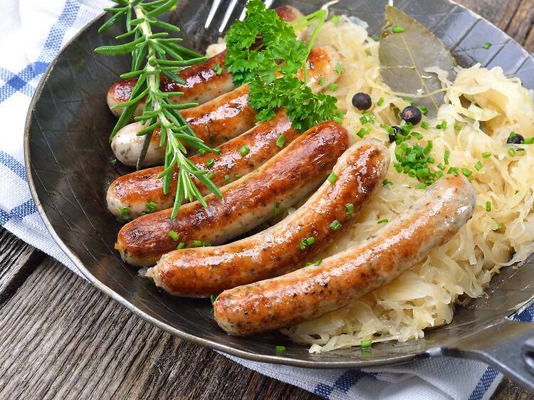 Kai Havertz, Germany - a taste of Bavaria at Die Kneipe German Pub